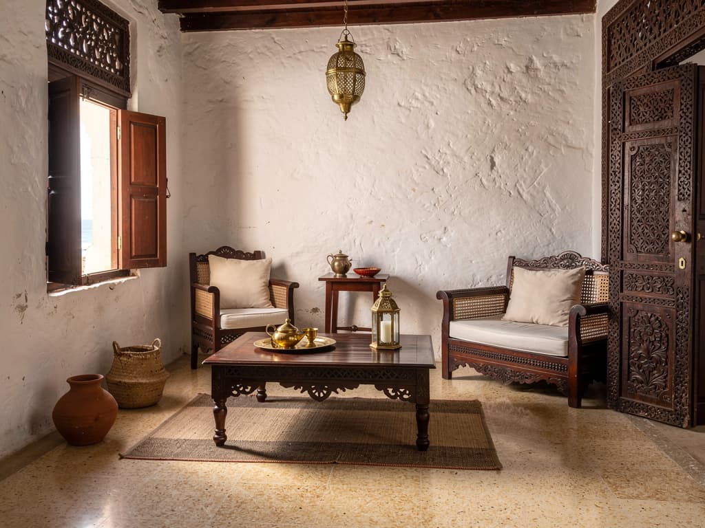 Stone Town Courtyard House